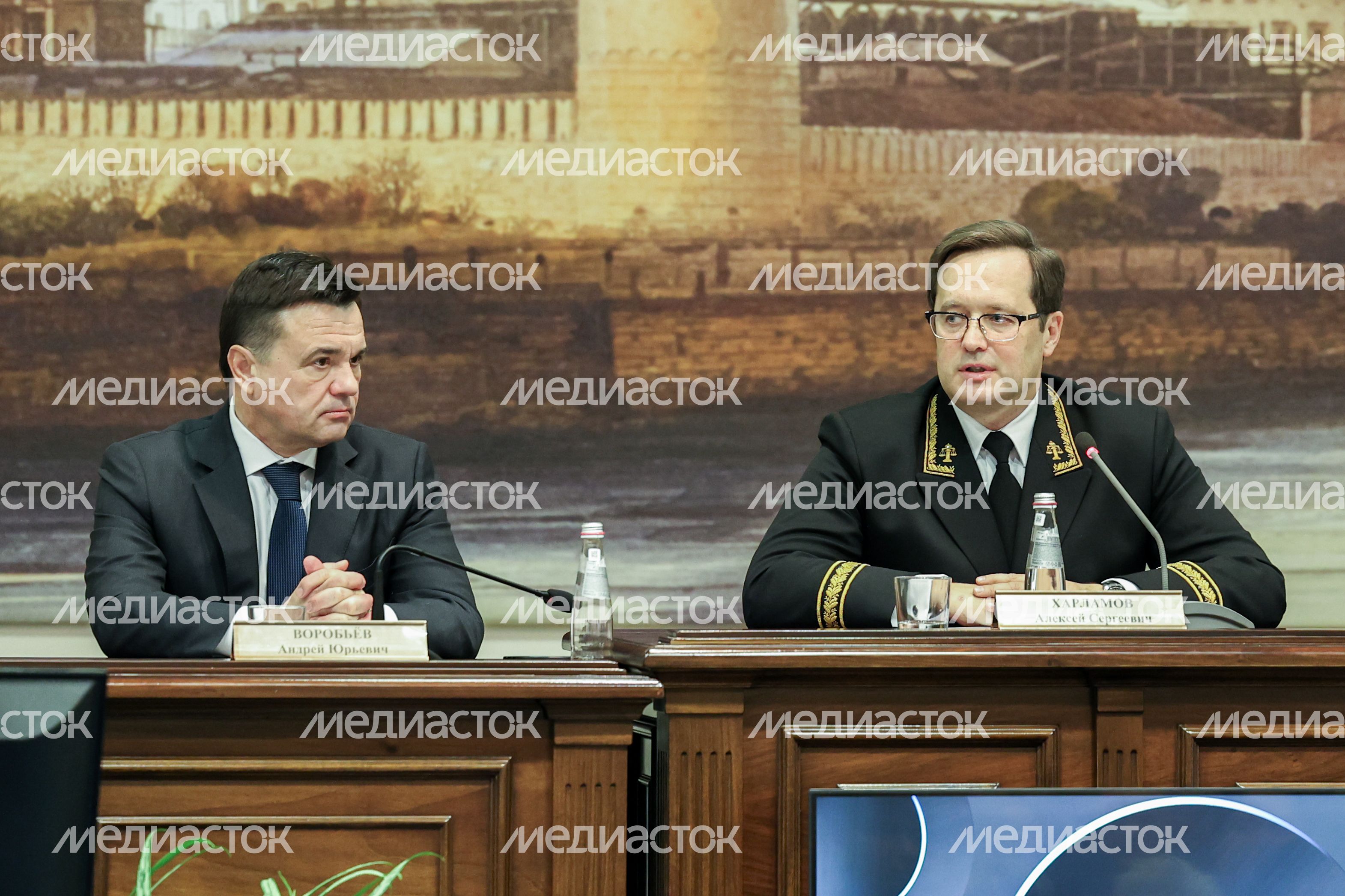 Андрей Воробьев выступил на расширенном заседании Мособлсуда Андрей Воробьев выступил на расширенном заседании Мособлсуда