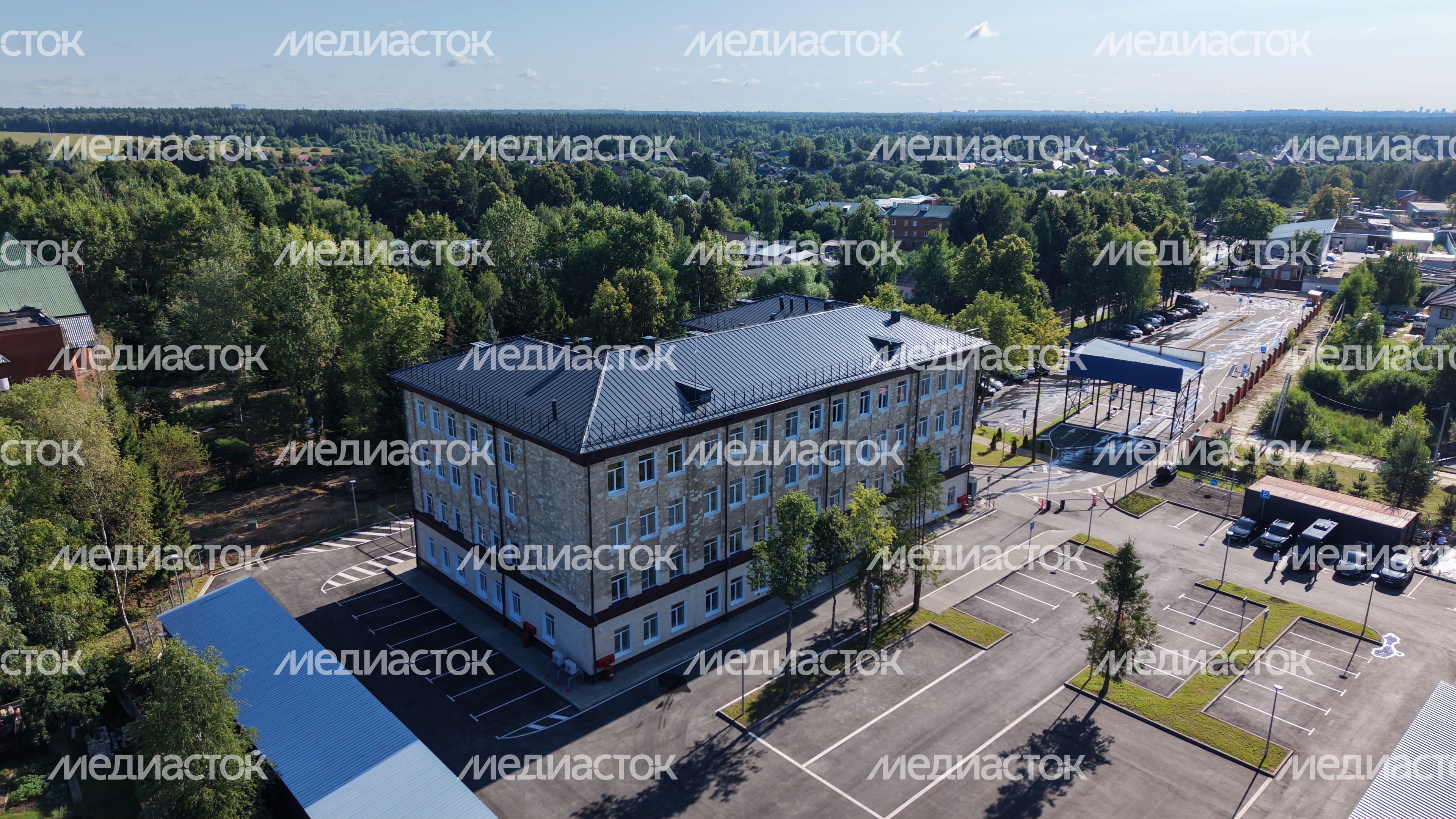 Новое здание Госавтоинспекции УМВД России по г.о. Красногорск в Нахабино