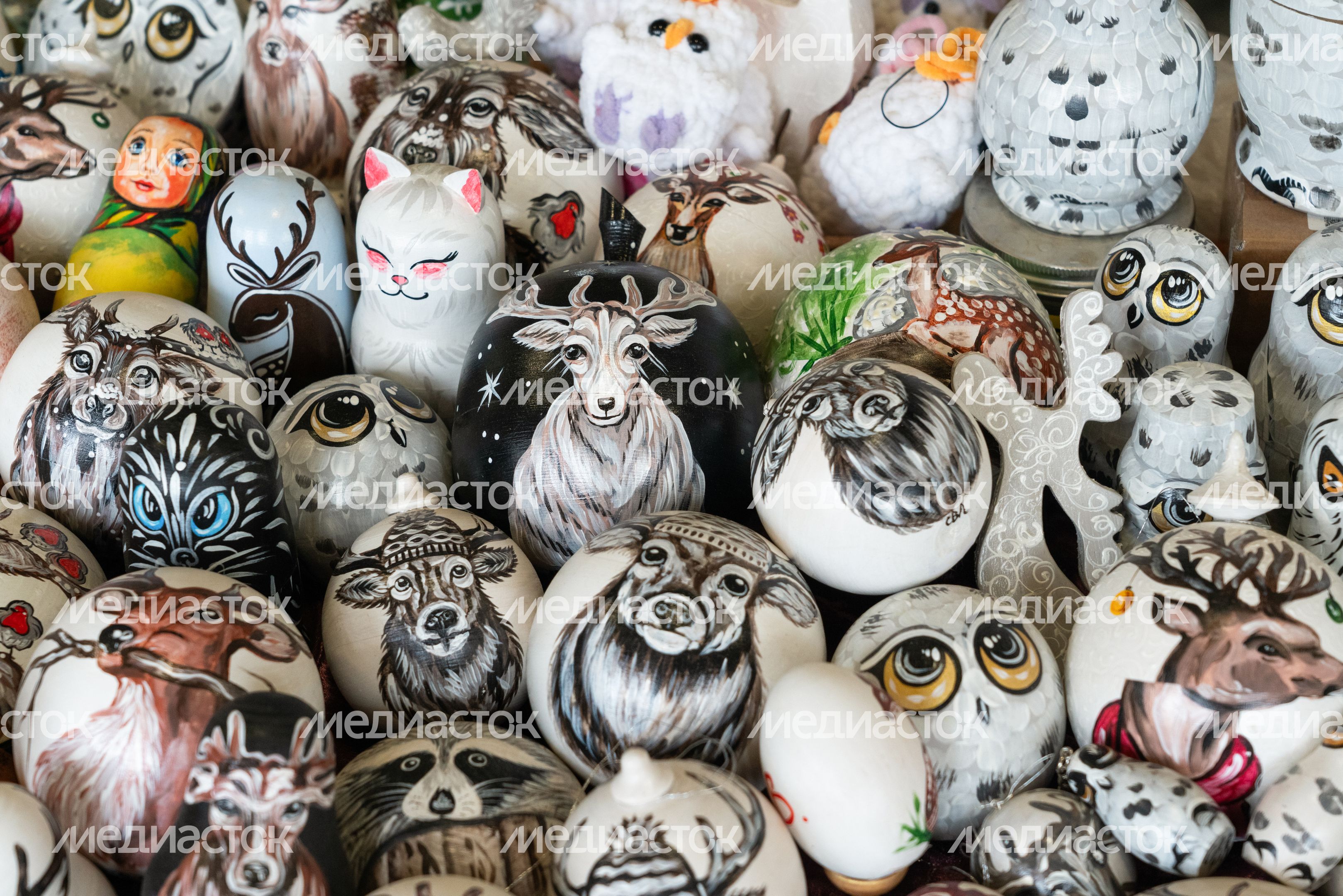 Оленья ферма ZooОleni в Рузском округе летом