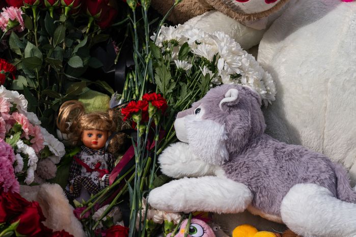 Мемориал памяти погибших в «Крокус Сити Холле» в Красногорске