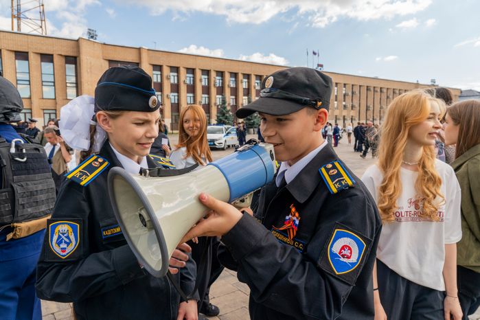 Профориентация для молодежи на мероприятии «Один день с полицией Домодедово»