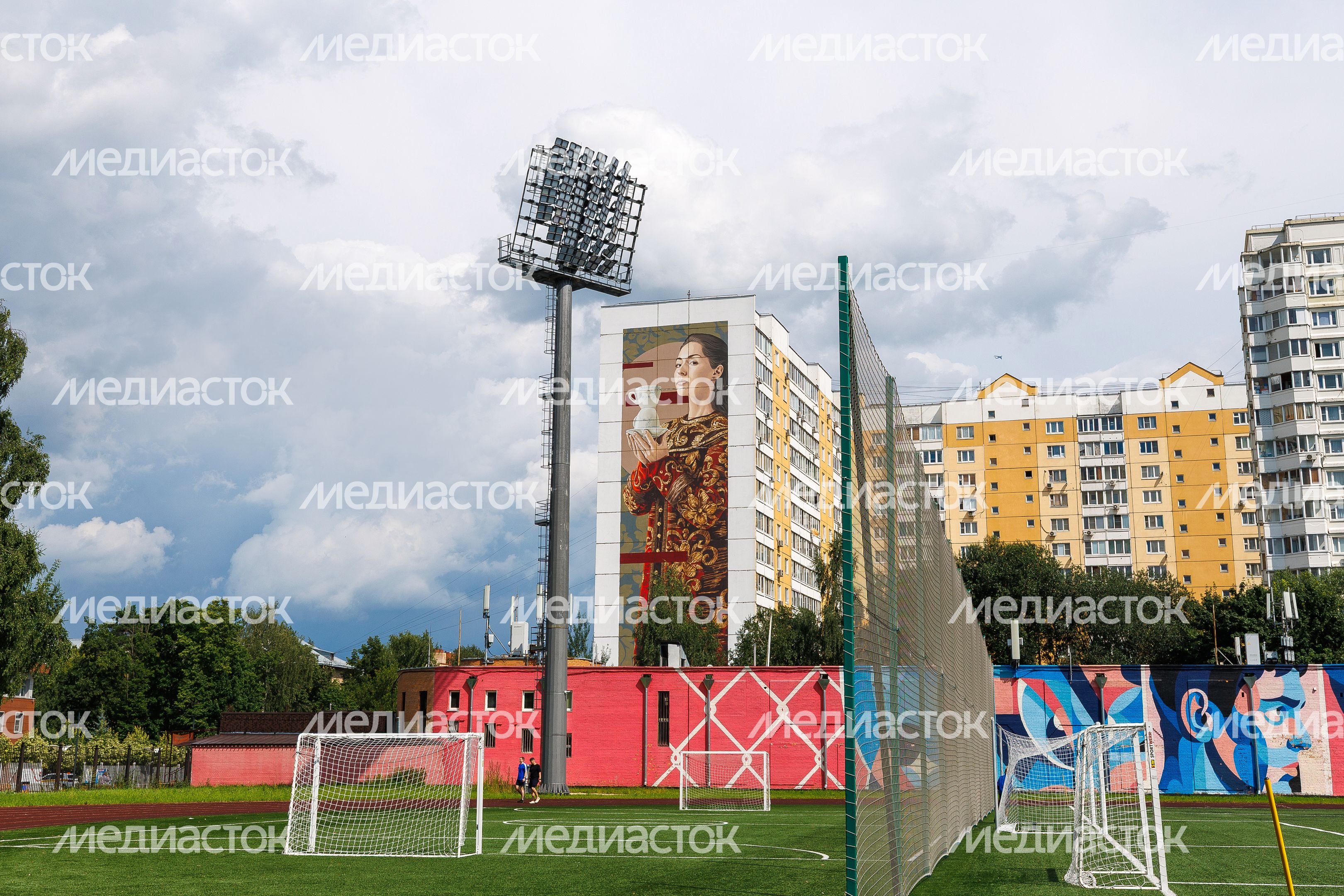 Муралы в Железнодорожном, Балашиха