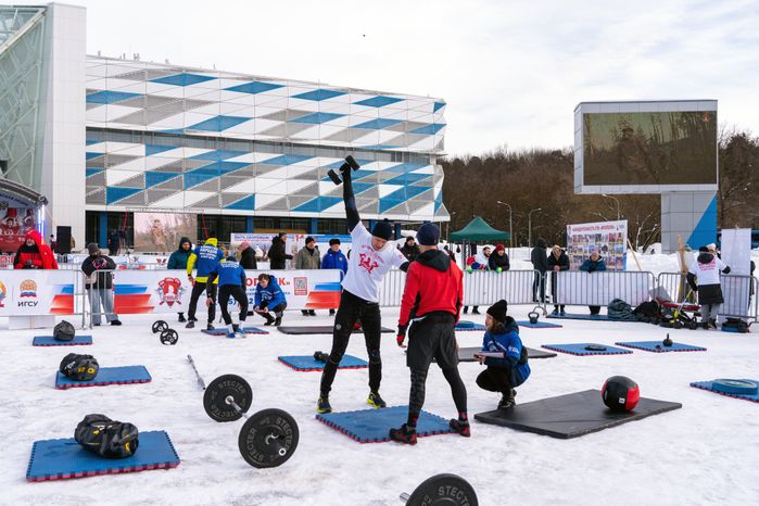 Спортивно-патриотическая акция "Быть здоровым - это модно!" в Красногорске