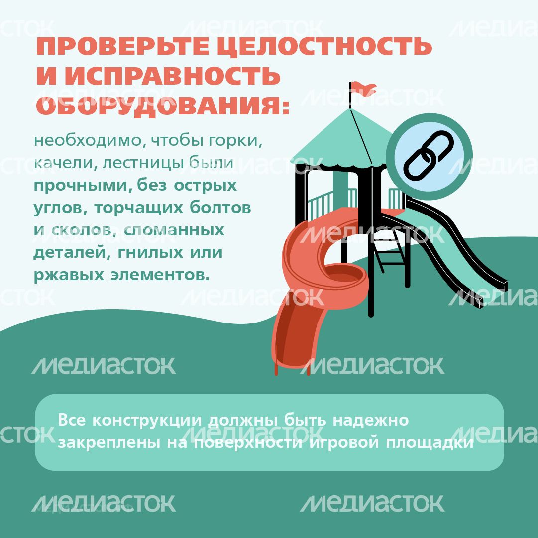 Безопасность на детских площадках квадрат 04 Безопасность на детских площадках квадрат 04