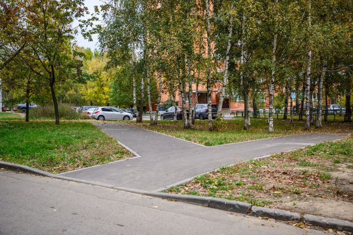 Благоустроенные народные тропы в Балашихе на Саввинском шоссе