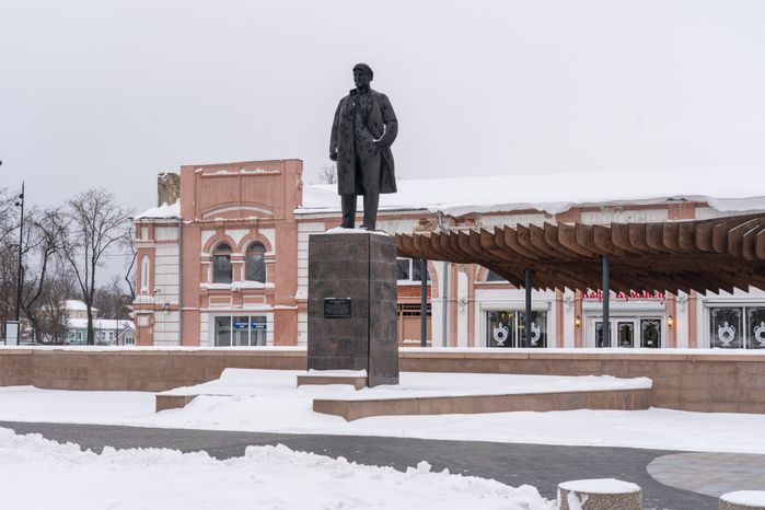 Серпухов. Виды города. Зима