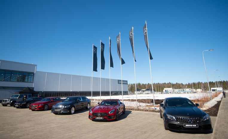 Открытие автомобильного завода Mercedes‑Benz в Подмосковье