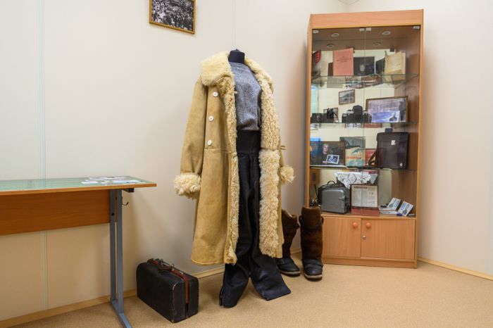 Музей, посвященный герою СССР Василию Молокову, в Молоковской школе в Ленинском округе