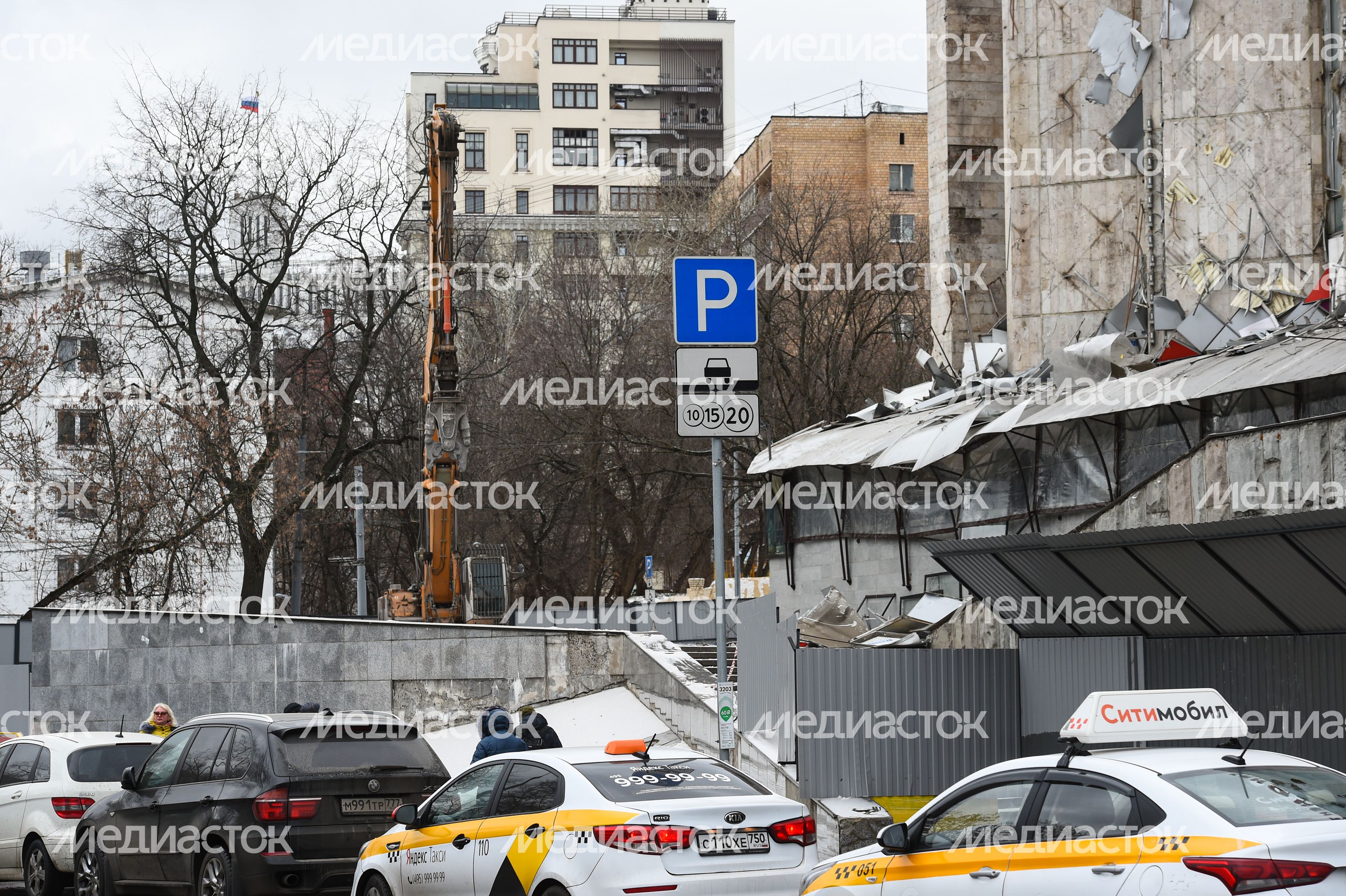 Снос кинотеатра «Соловей» в Москве