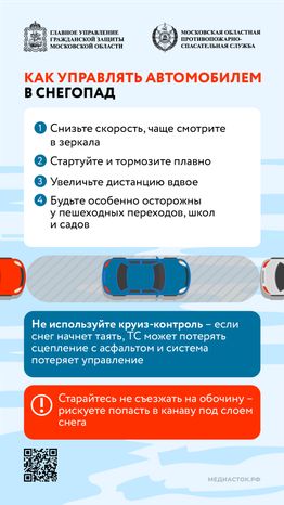 Безопасность на дороге осторожно, снегопад вертикаль (5)