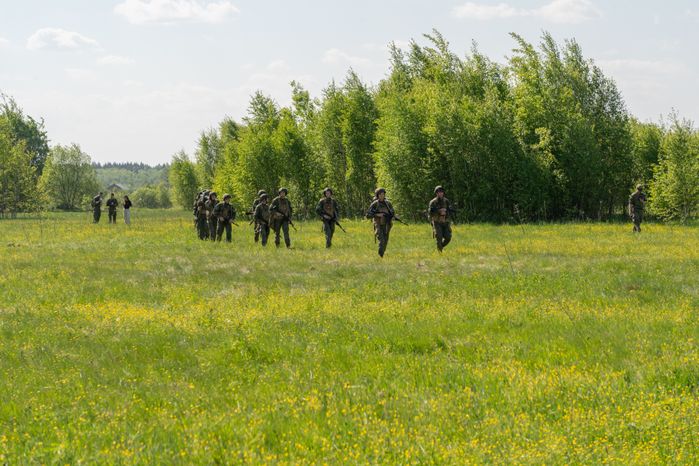 Военно-техническая игра "Арт-дуэль-2024" на аэродроме Волосово