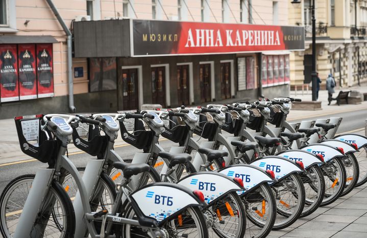 Москва во время режима всеобщей самоизоляции в связи с коронавирусом
