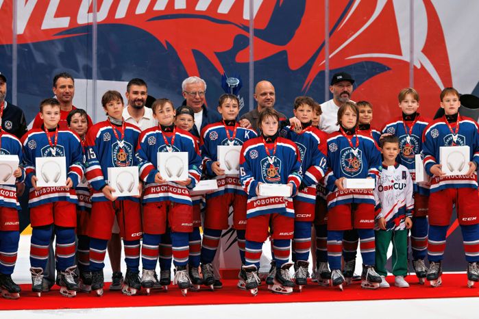 Бронзовый призер Кубка Александра Овечкина по хоккею «ОВИCUP-2026» – команда «Академия Михайлова» из Тульской области
