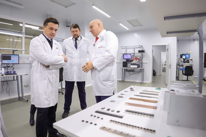 Андрей Воробьев запустил производство высокотехнологичной продукции в Подмосковье