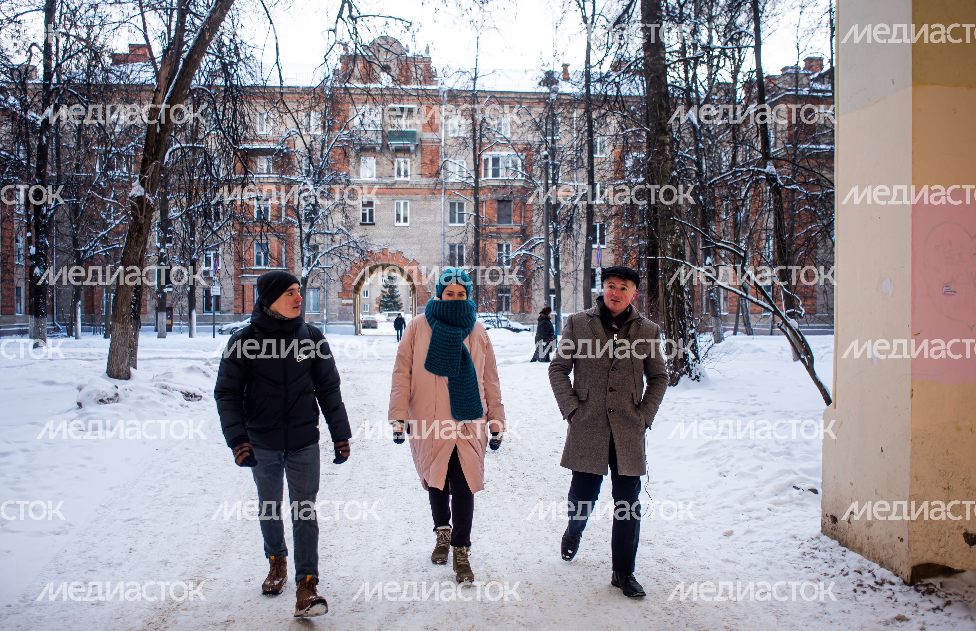 Зимние виды города Жуковский