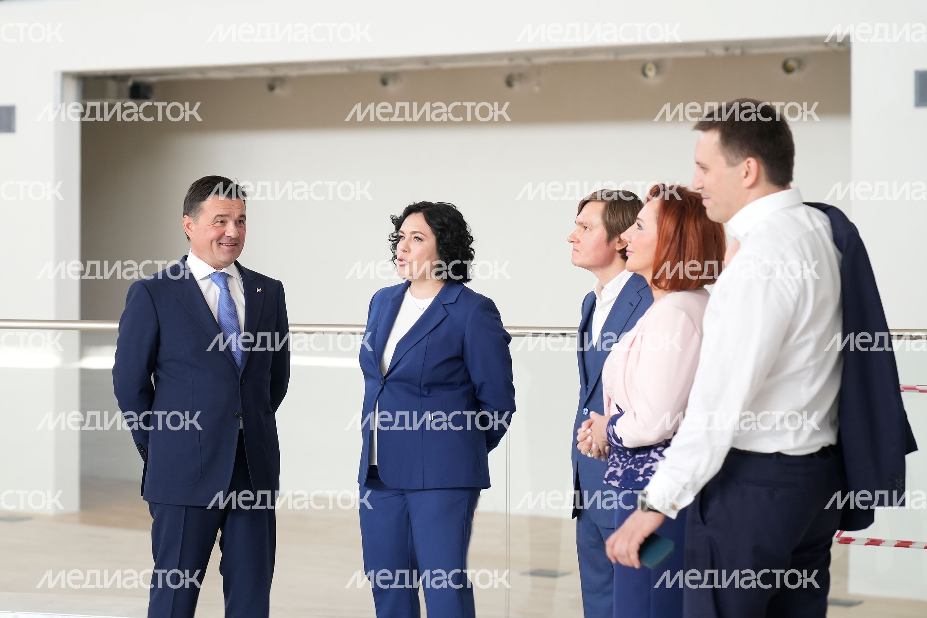 Посещение нового образовательного кластера на базе техлицея им. В.И. Долгих Губернатором Подмосковья