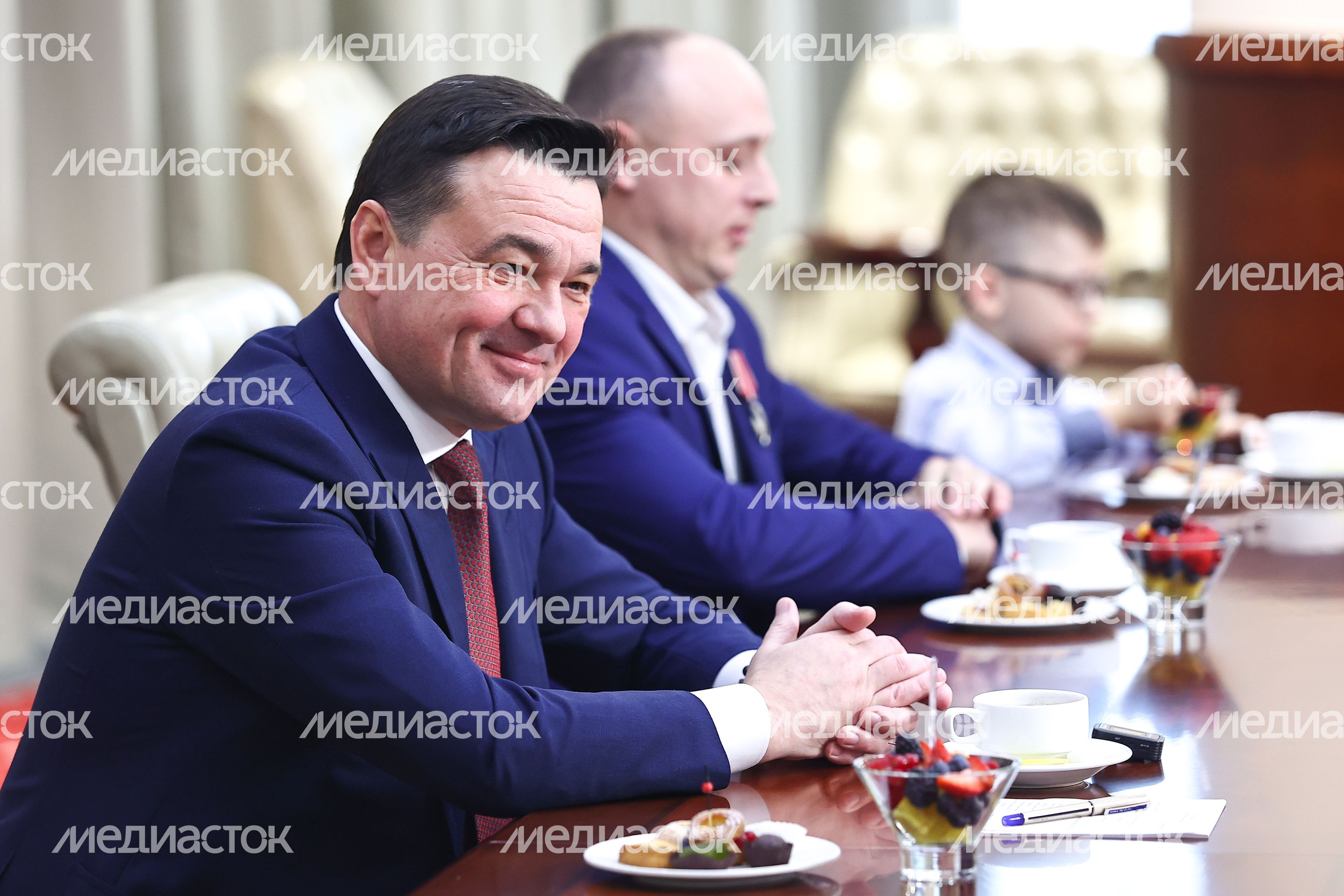 Вручение губернатором Подмосковья государственных наград участникам СВО