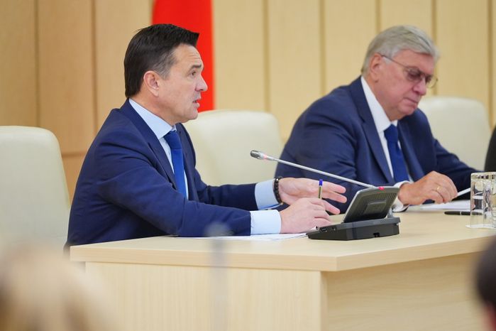 Андрей Воробьев поздравил новый состав Общественной палаты Московской области с началом работы