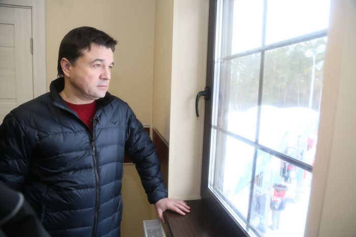 А. Воробьев принял участие в открытии лыжероллерной трассы в Одинцове