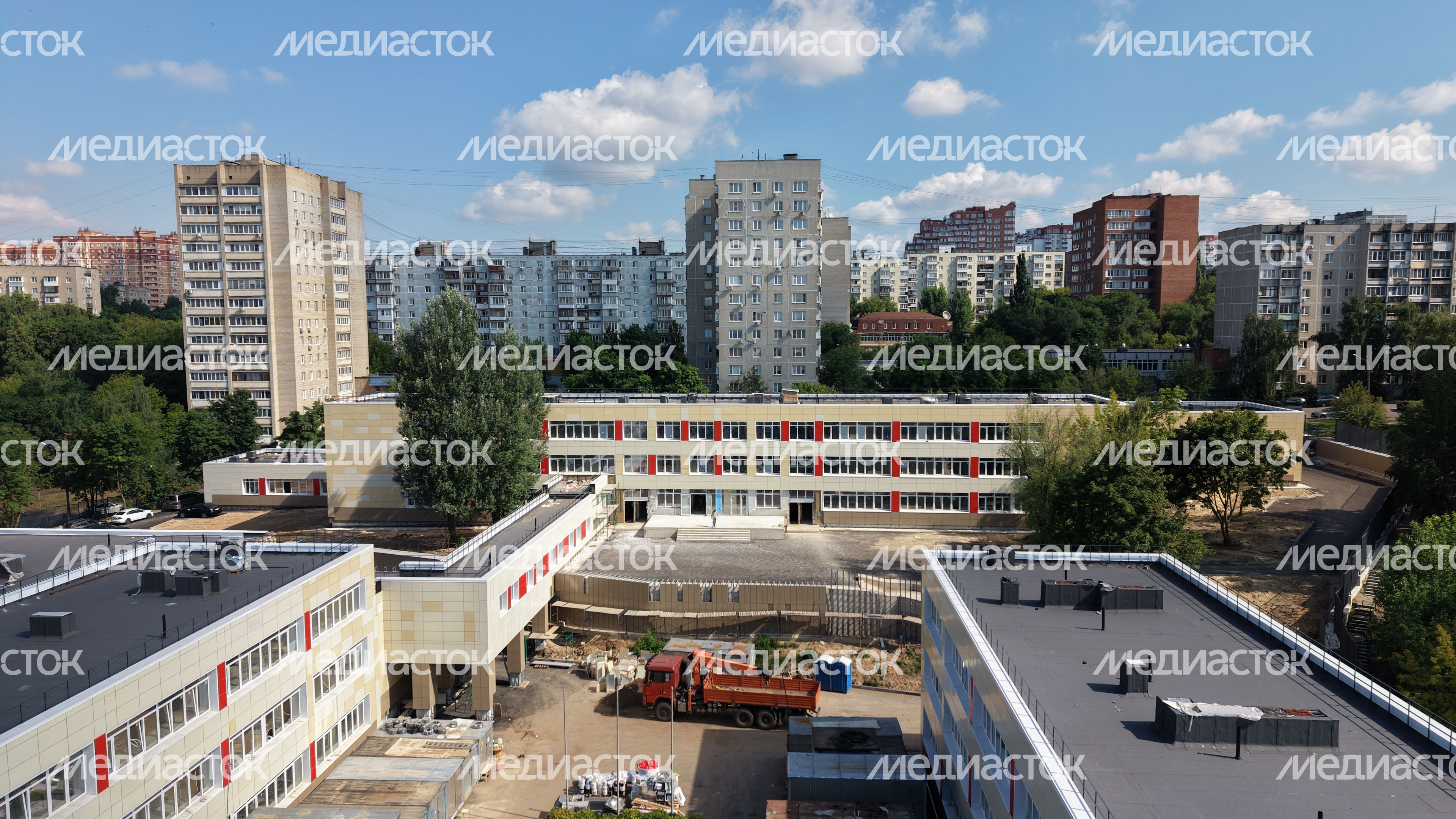 Капремонт в основном корпусе гимназии №5 в Дзержинском Капремонт в основном корпусе гимназии №5 в Дзержинском