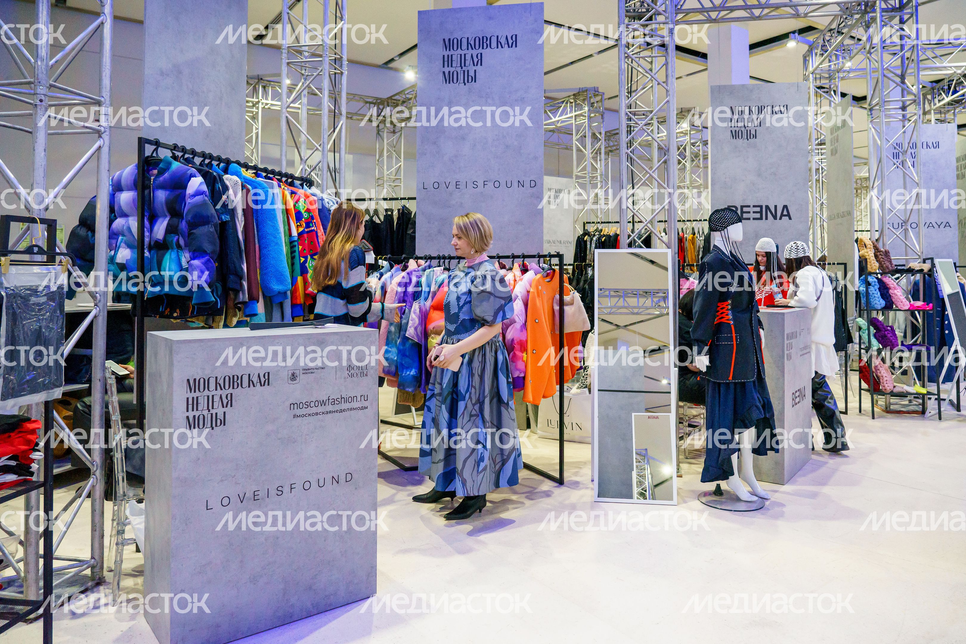 Маркет Московской недели моды в ЦВЗ «Манеж»