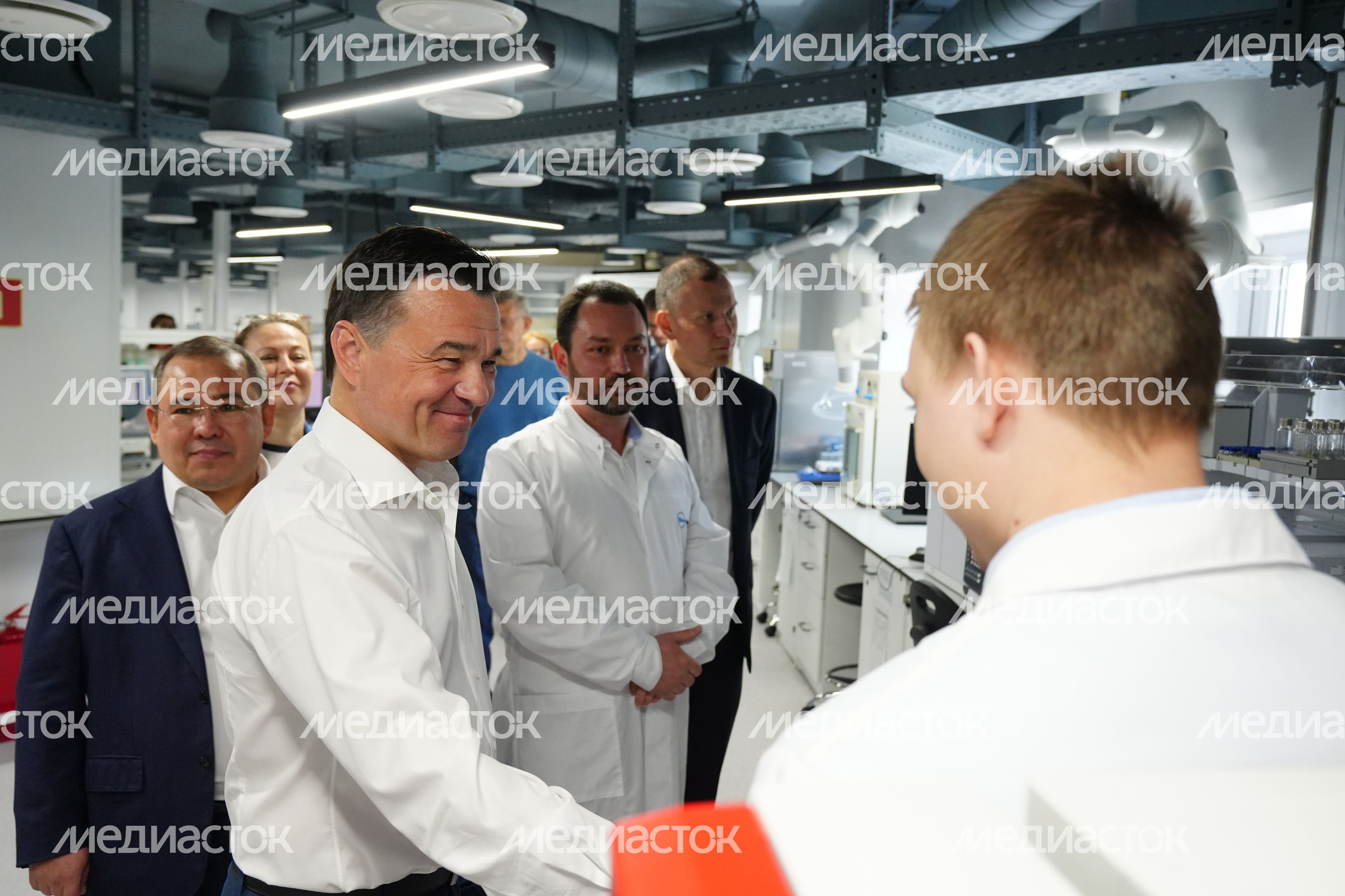 Губернатору представили проект развития R&D-Центра фармкомпании «Биннофарм Групп» в Красногорске