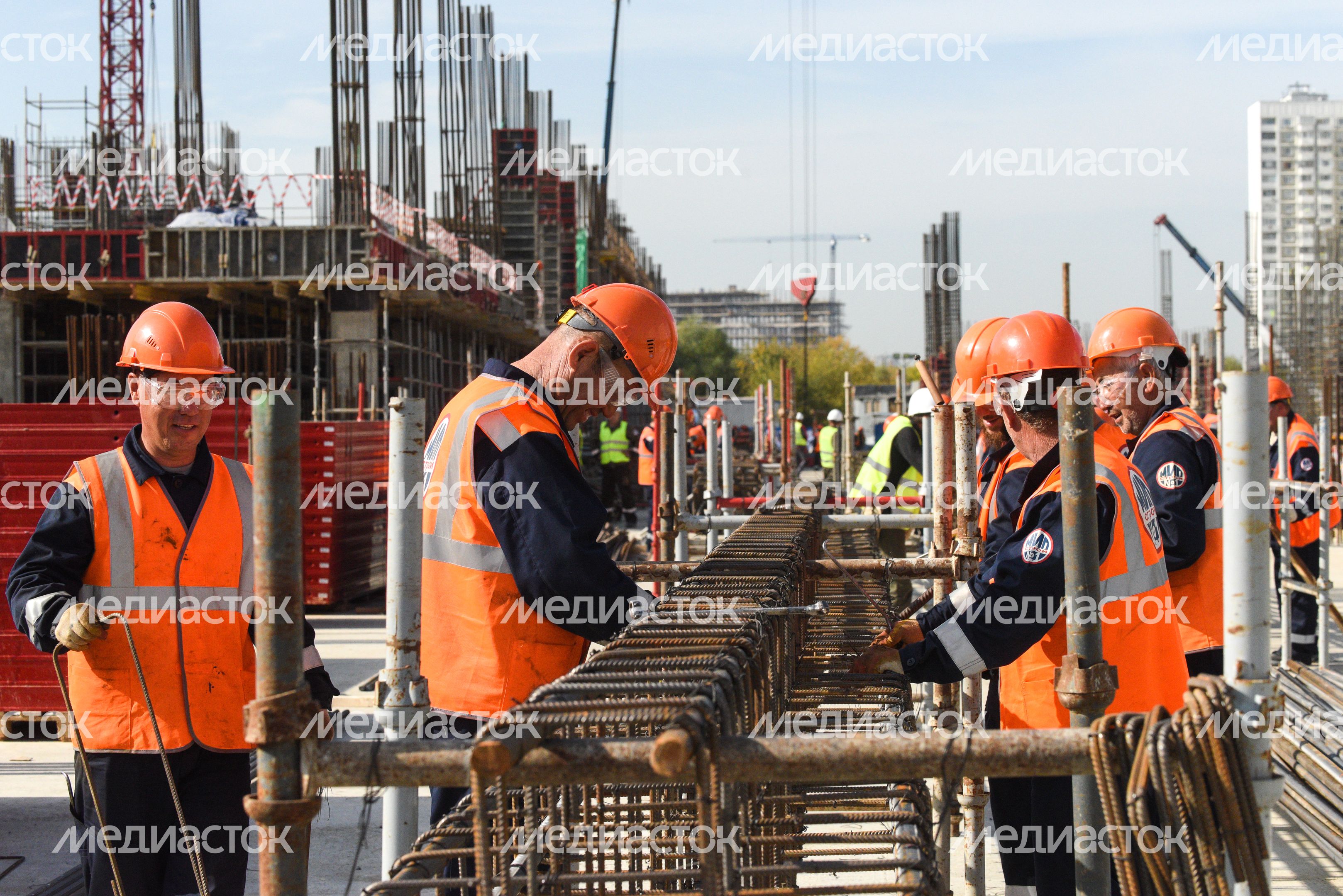 Строительно‑монтажные работы в Национальном космическом центре