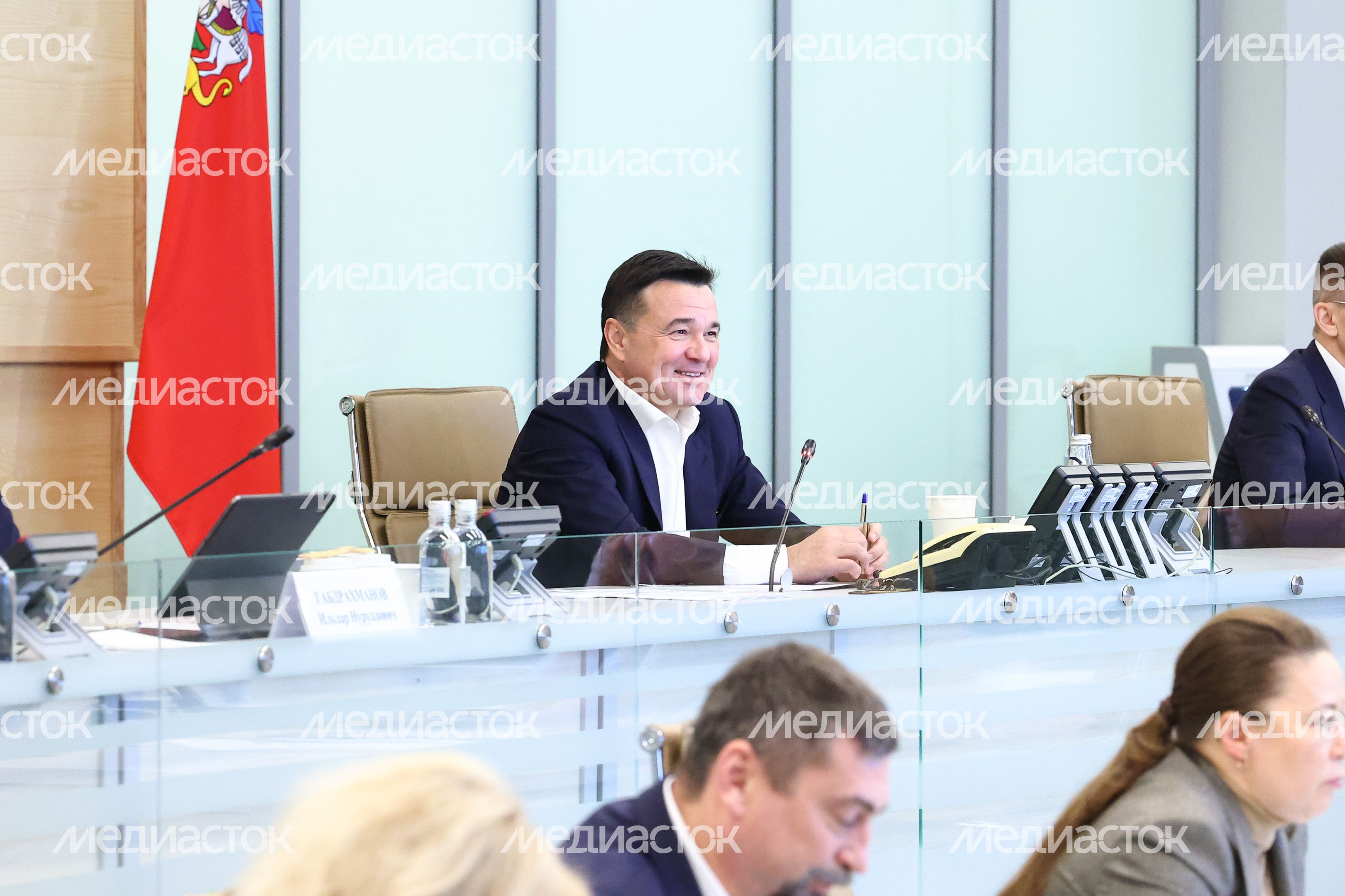 Еженедельное совещание Губернатора Подмосковья с областным правительством и главами муниципалитетов