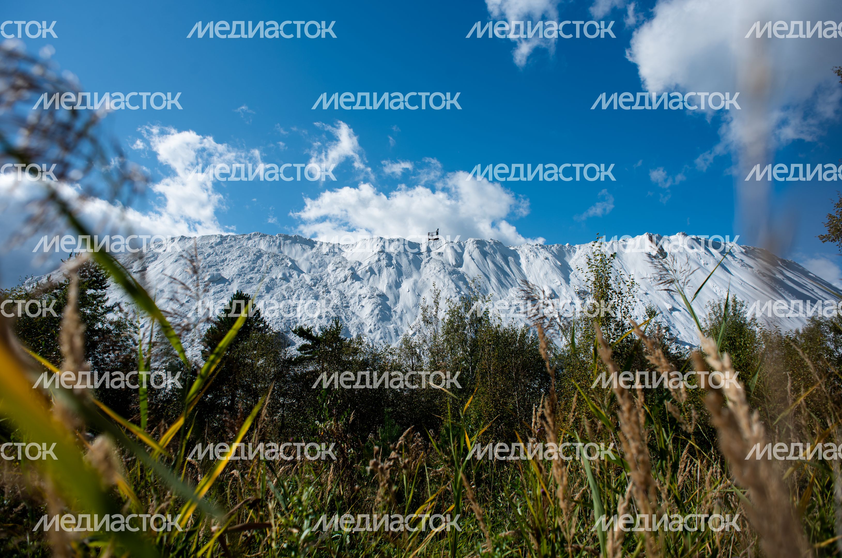 Белая гора в городе Воскресенск