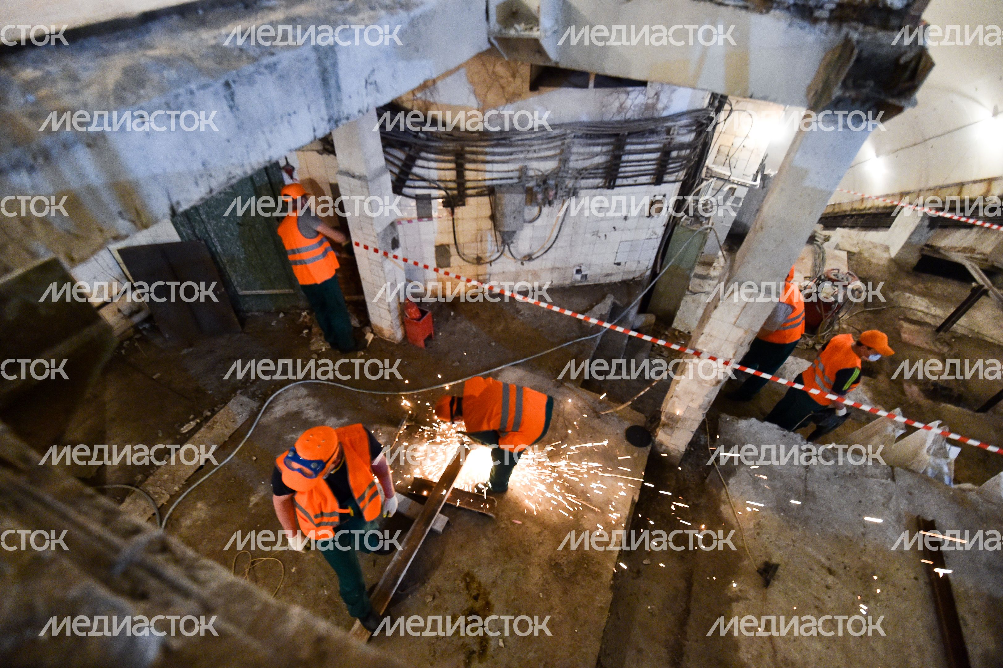 Реконструкция станции «Смоленская» Арбатско-Покровской линии метро в Москве