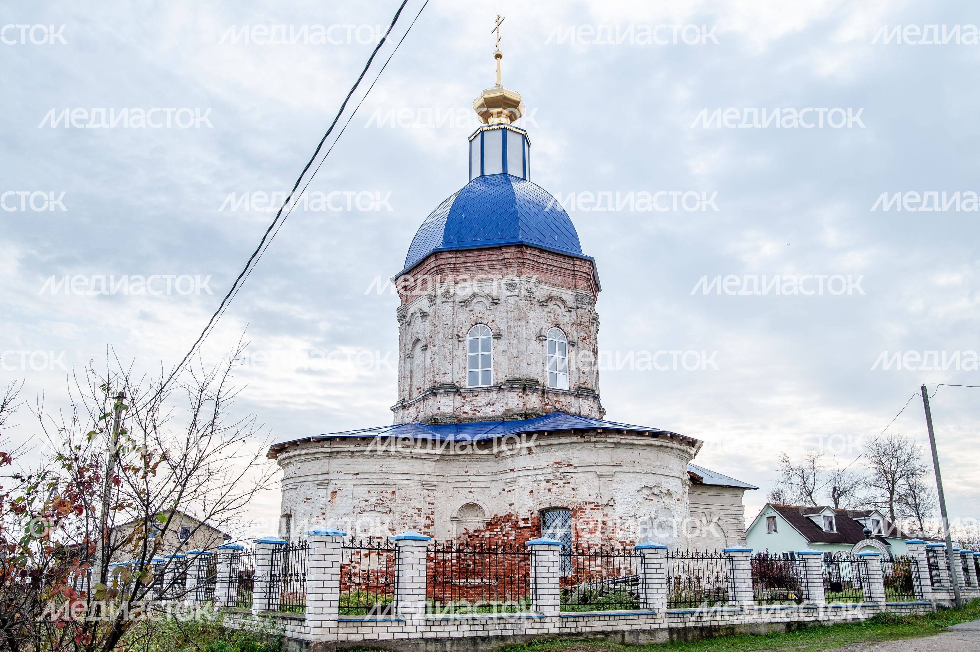 Храм Николая Чудотворца в посёлке Буденовец