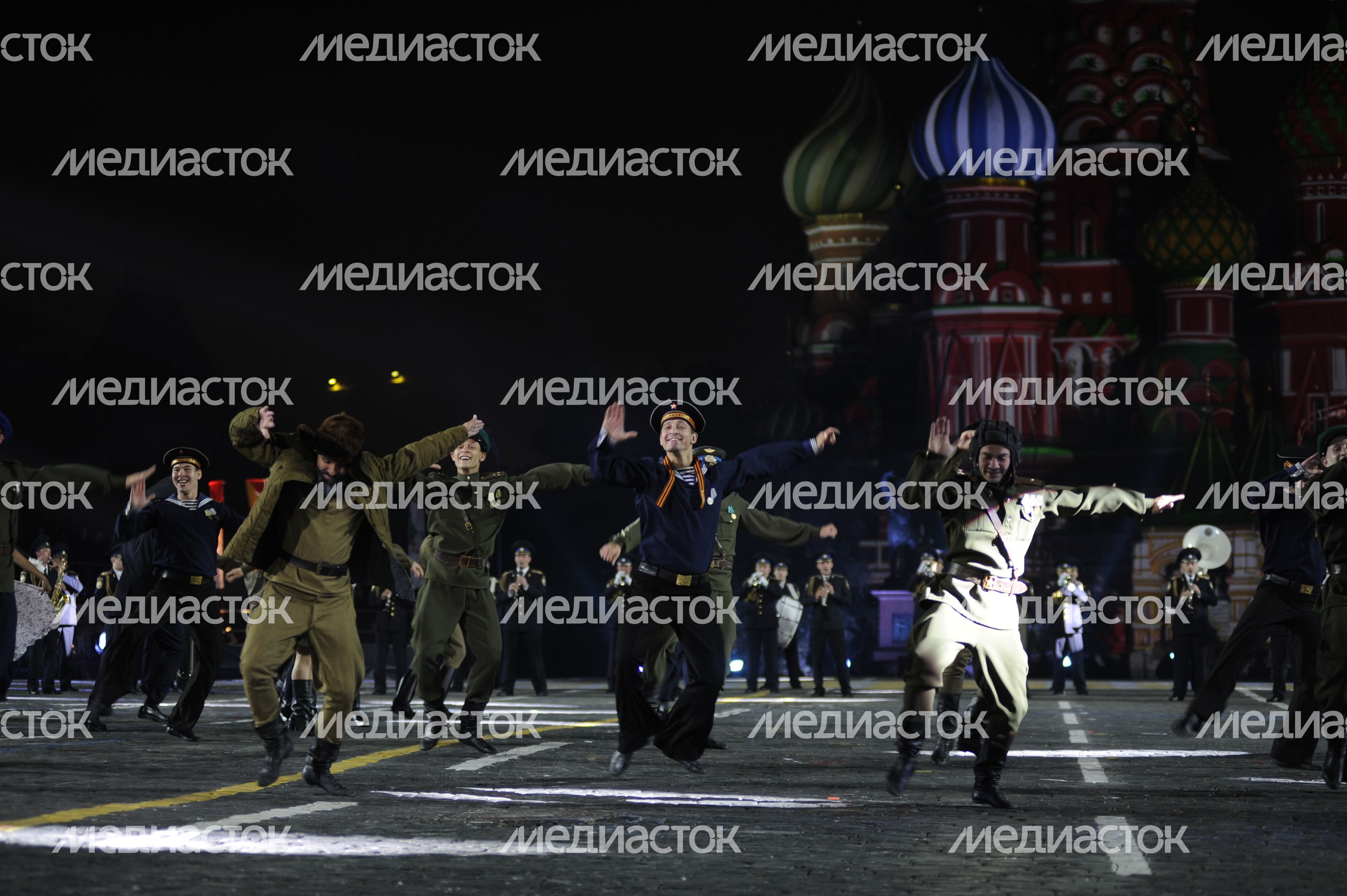 Фестиваль «Спасская башня» на Красной площади в Москве