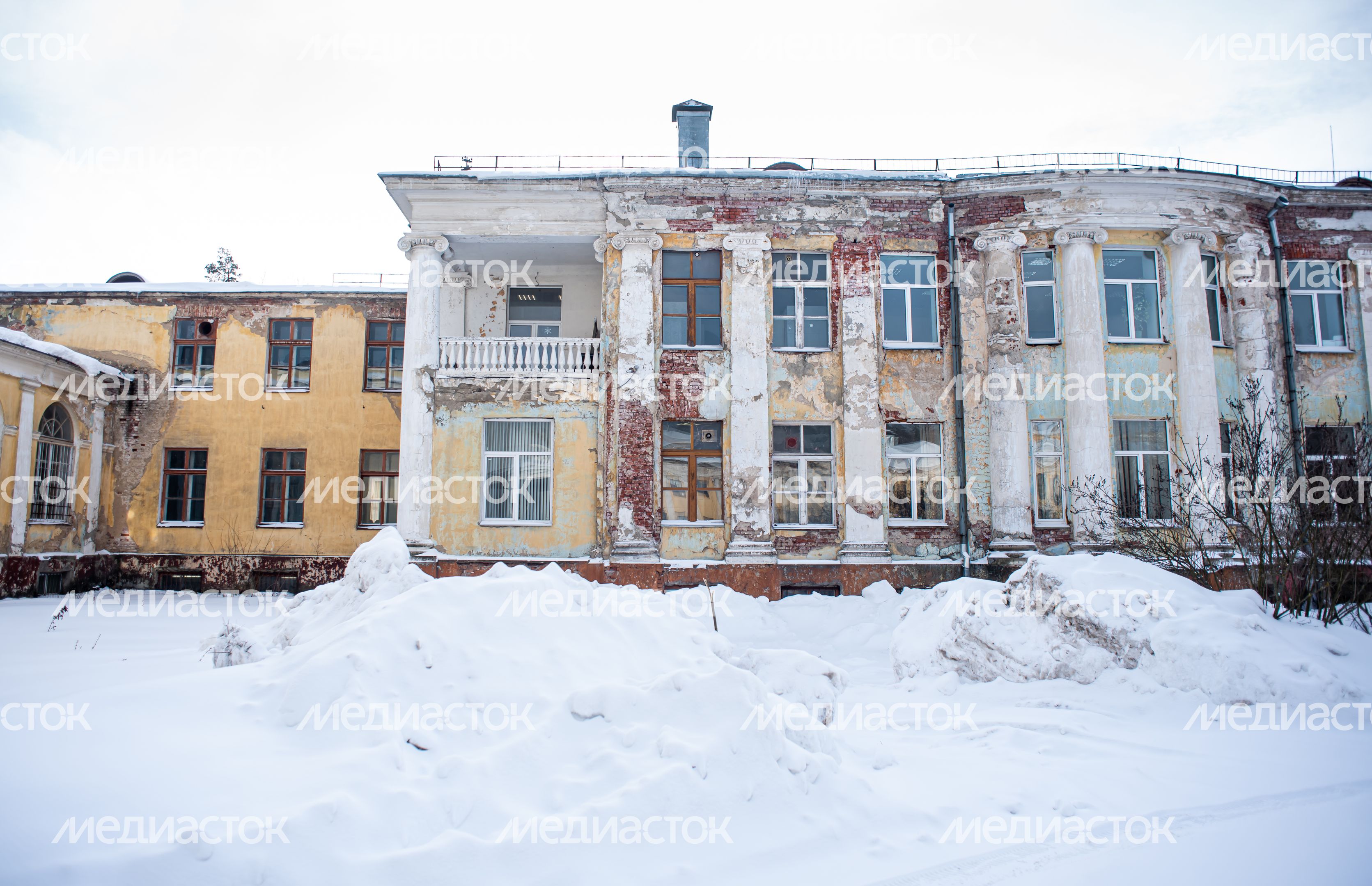 Зимние виды города Жуковский