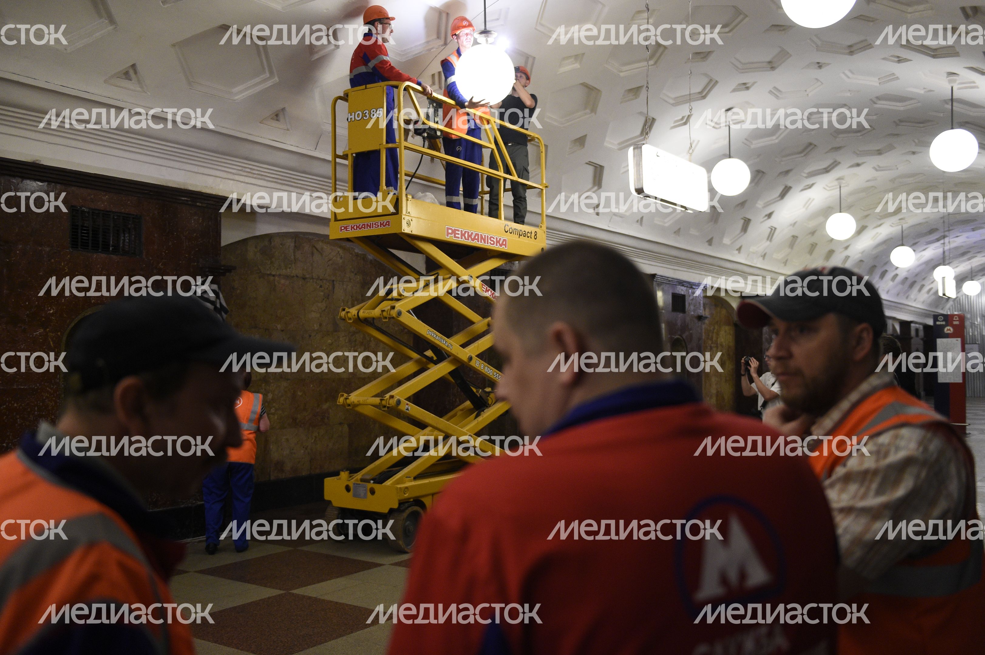 Благоустройство станции метро «Красные ворота»