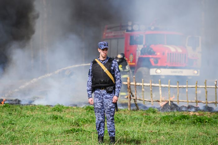 Командно-штабные учения по тушению пожаров в Богородском городском округе