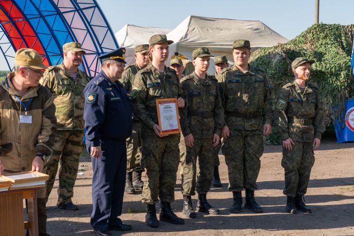 Военно-техническая игра "Арт-дуэль-2024" на аэродроме Волосово