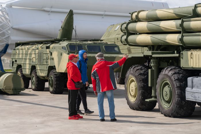 Техника РВСН на Музейной площадке №1 парка «Патриот»