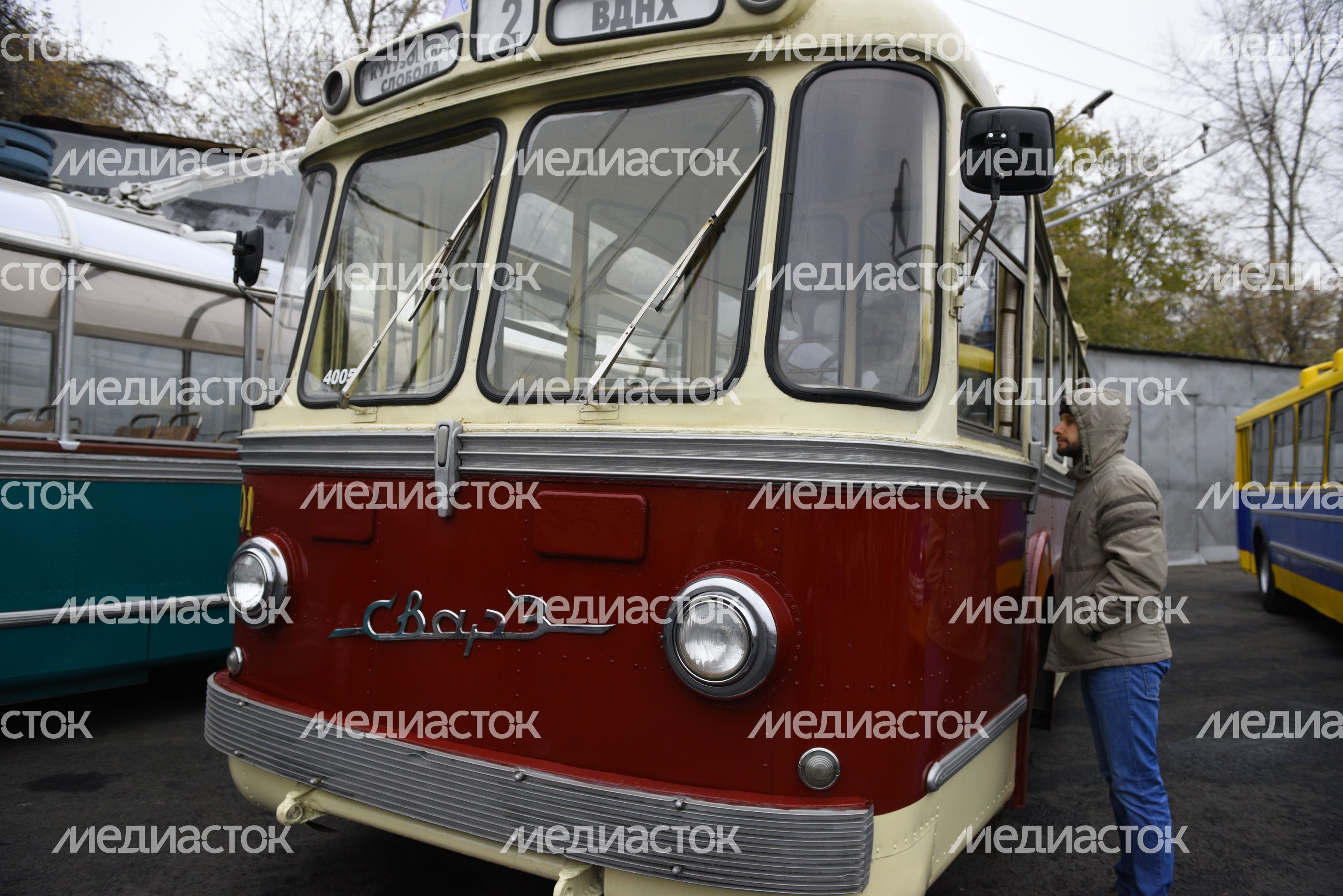 Праздник московского троллейбуса в Москве