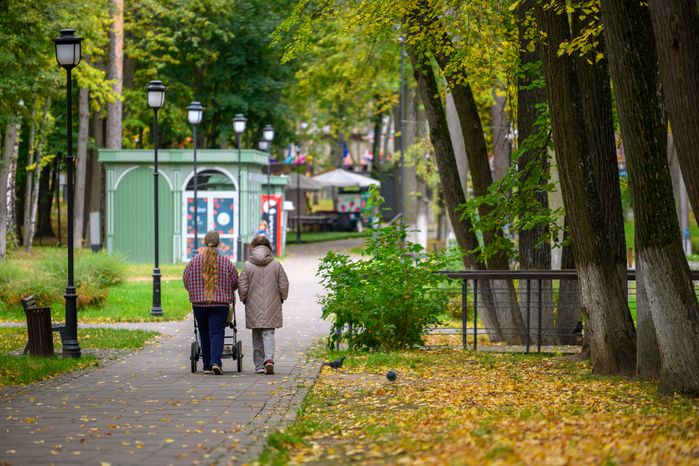 Раменский городской парк культуры и отдыха. Осень