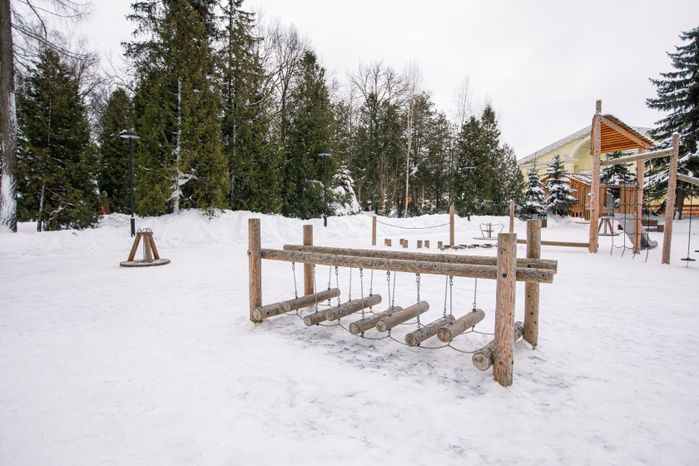 Парк «Фабричный» в Дедовске в округе Истра
