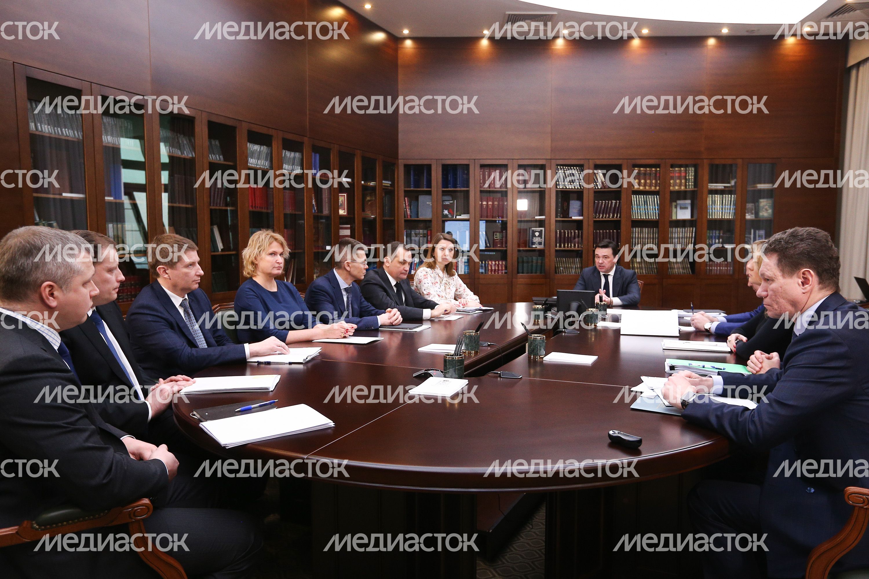 Совещание губернатора Подмосковья с руководящим составом областного Правительства