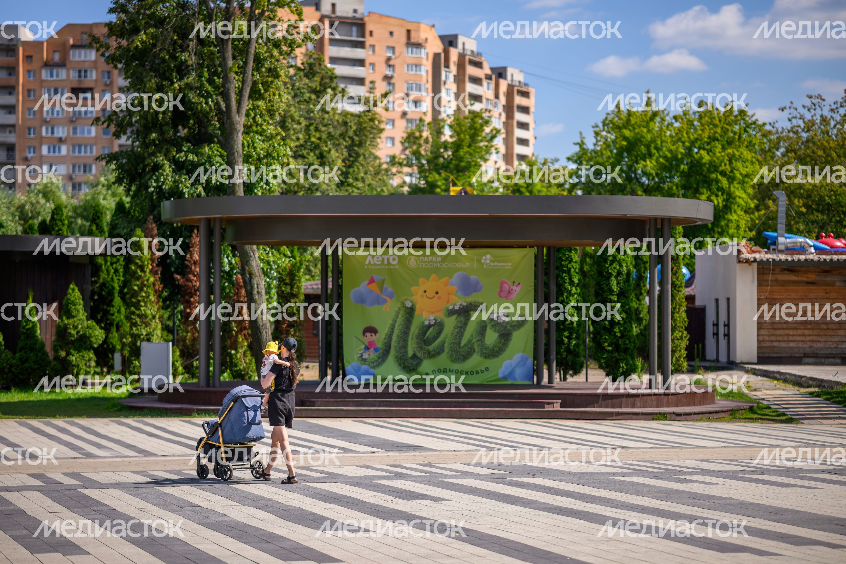 Лето в Наташинском парке Люберец