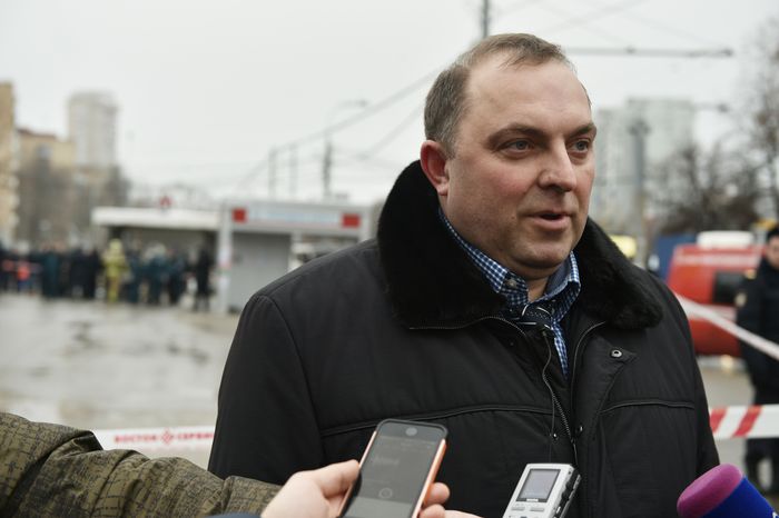 Взрыв газового баллона у метро "Коломенская"