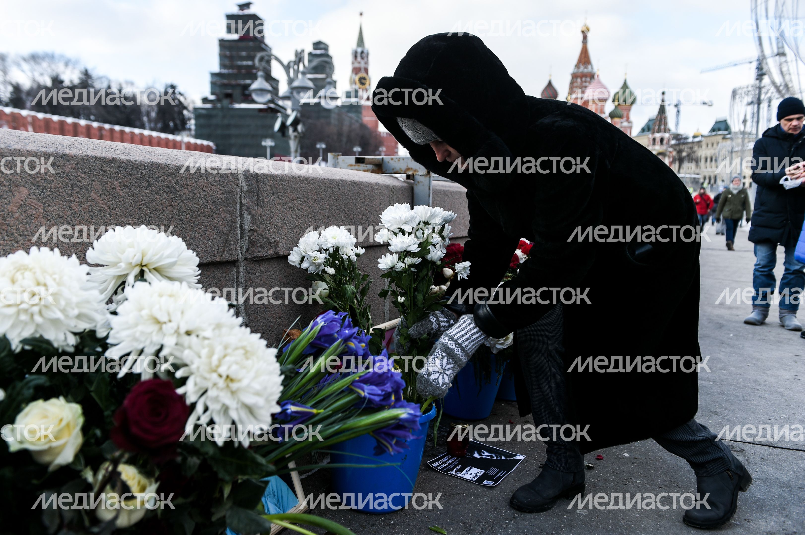 Марш памяти Бориса Немцова в Москве