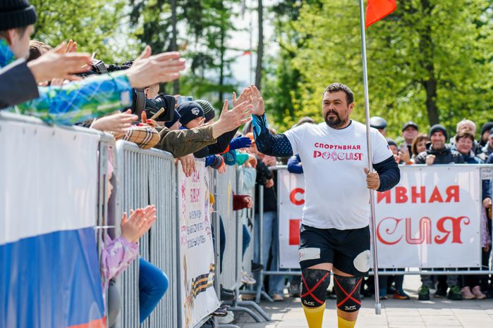 Богатыри на международной выставке-форуме "Россия"