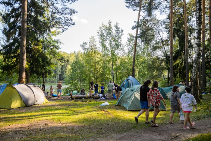 Озеро Северное в Черноголовке
