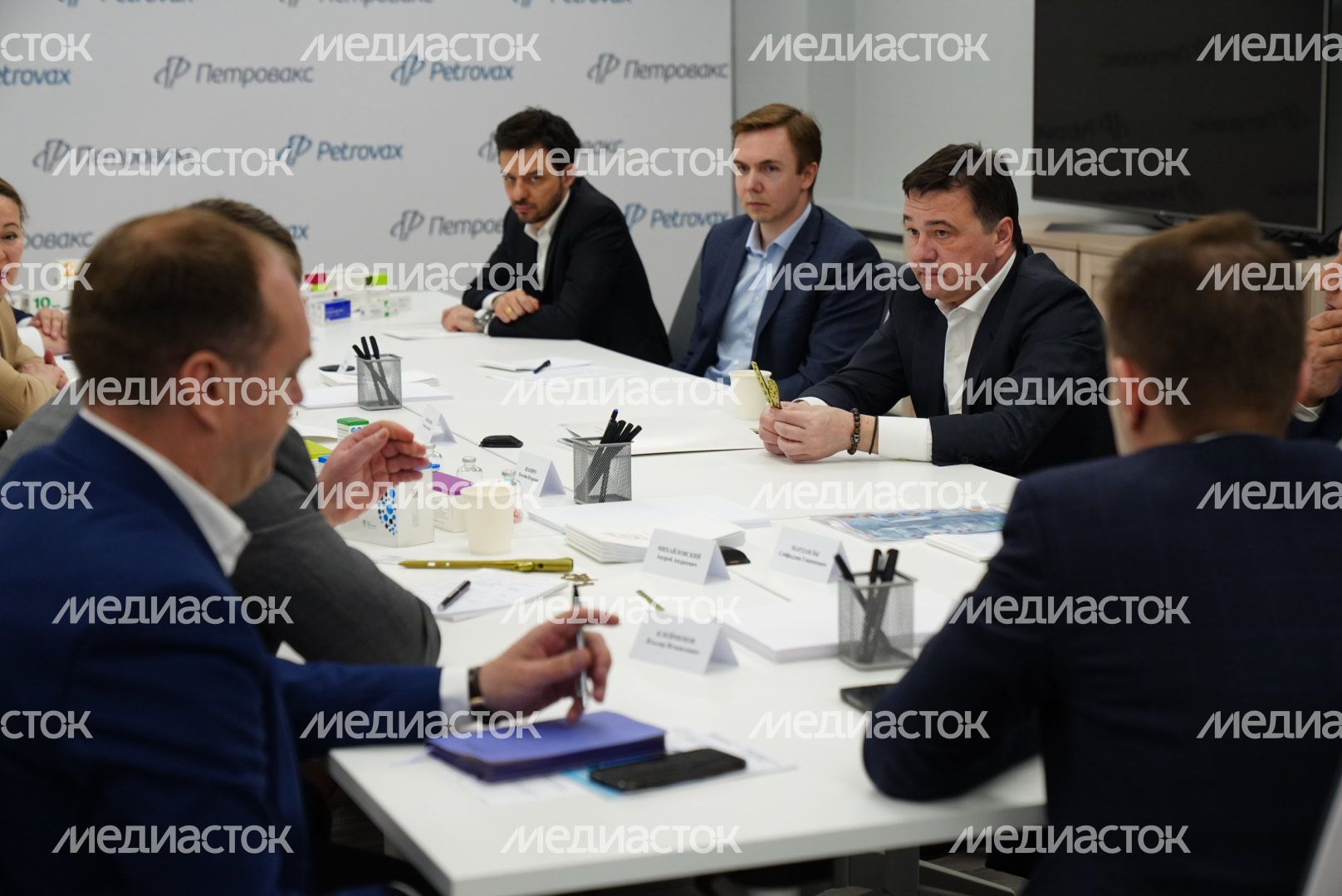 Встреча губернатора с фармпроизводителями Подмосковья