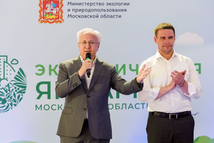 Председатель жюри Ярмарки экологических проектов, глава Российского экологического общества Рашид Исмаилов