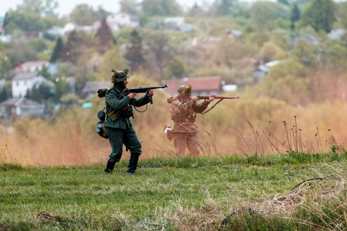 XIX Военно-исторический фестиваль "Огненная дуга" в Ступино