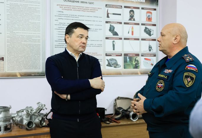Посещение Губернатором Павлово-Посадского Техникума